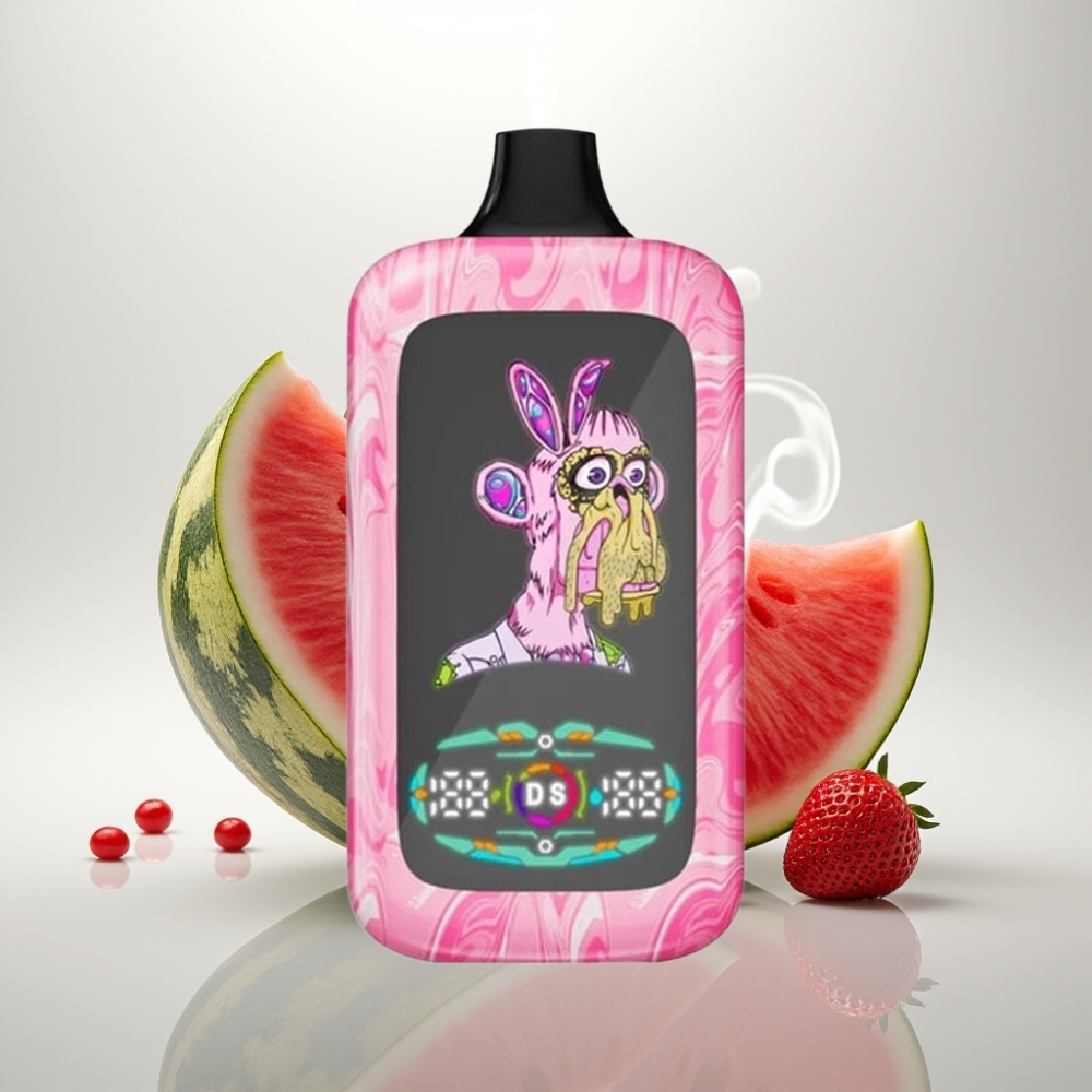 Fumot Digital Monkey 40000 Dual Mesh Disposable Vape Strawberry Watermelon