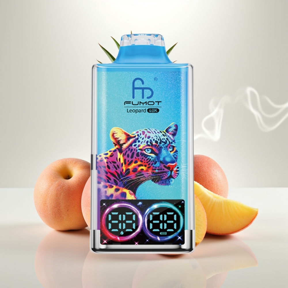 Fumot Leopard 40K Dual Mesh Peachy Mango Pineapple Disposable Vape