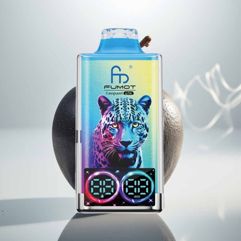 Fumot Leopard 40K Puffs Dual Mesh Type-C Black Dragon Ice