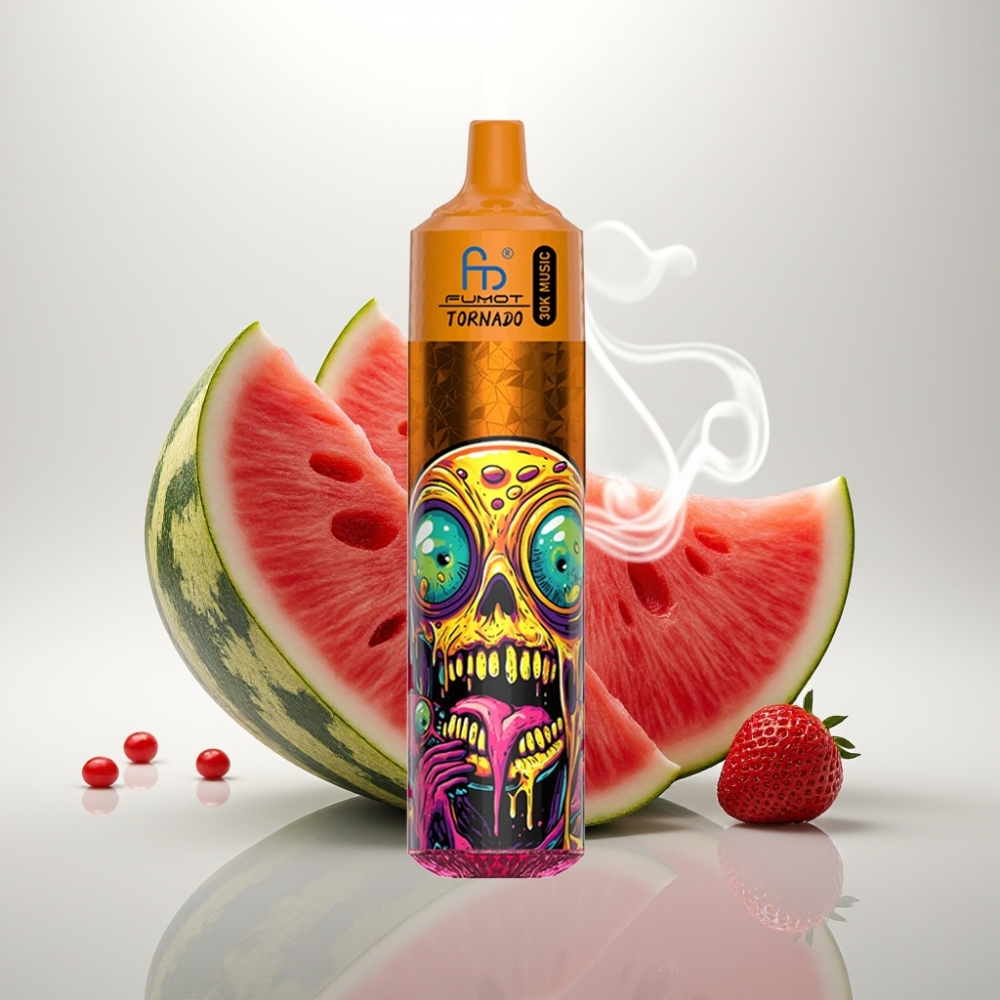 Fumot RandM Tornado 30000 Puffs 30mL 2/5 Strawberry Watermelon
