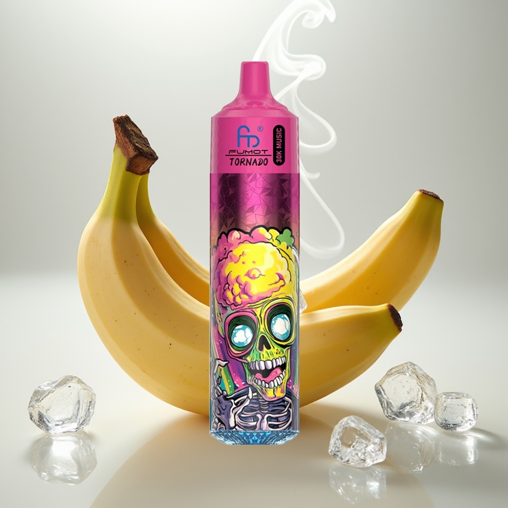 Fumot RandM Tornado 30000 Puffs 30mL 5 Banana Ice