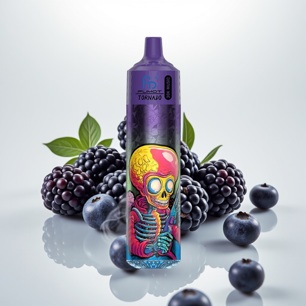 Fumot RandM Tornado 30000 Puffs 30mL 5 Blueberry Blackberry