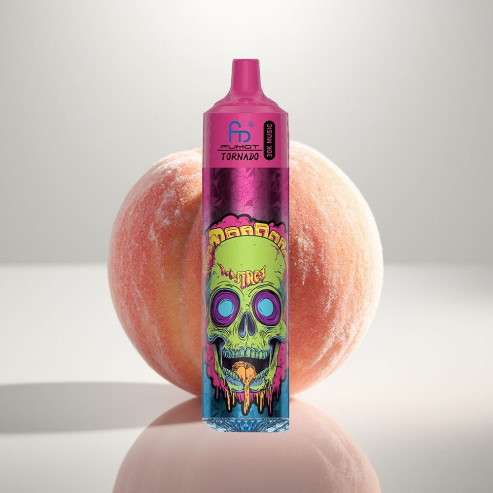 Fumot RandM Tornado 30000 Puffs 30mL 5 Peach Ice Disposable Vape