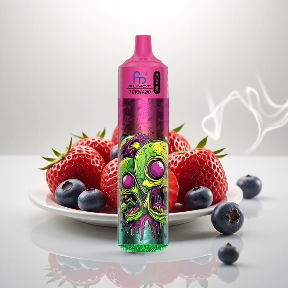 Fumot RandM Tornado 30000 Puffs 30mL 5 Strawberry Blueberry