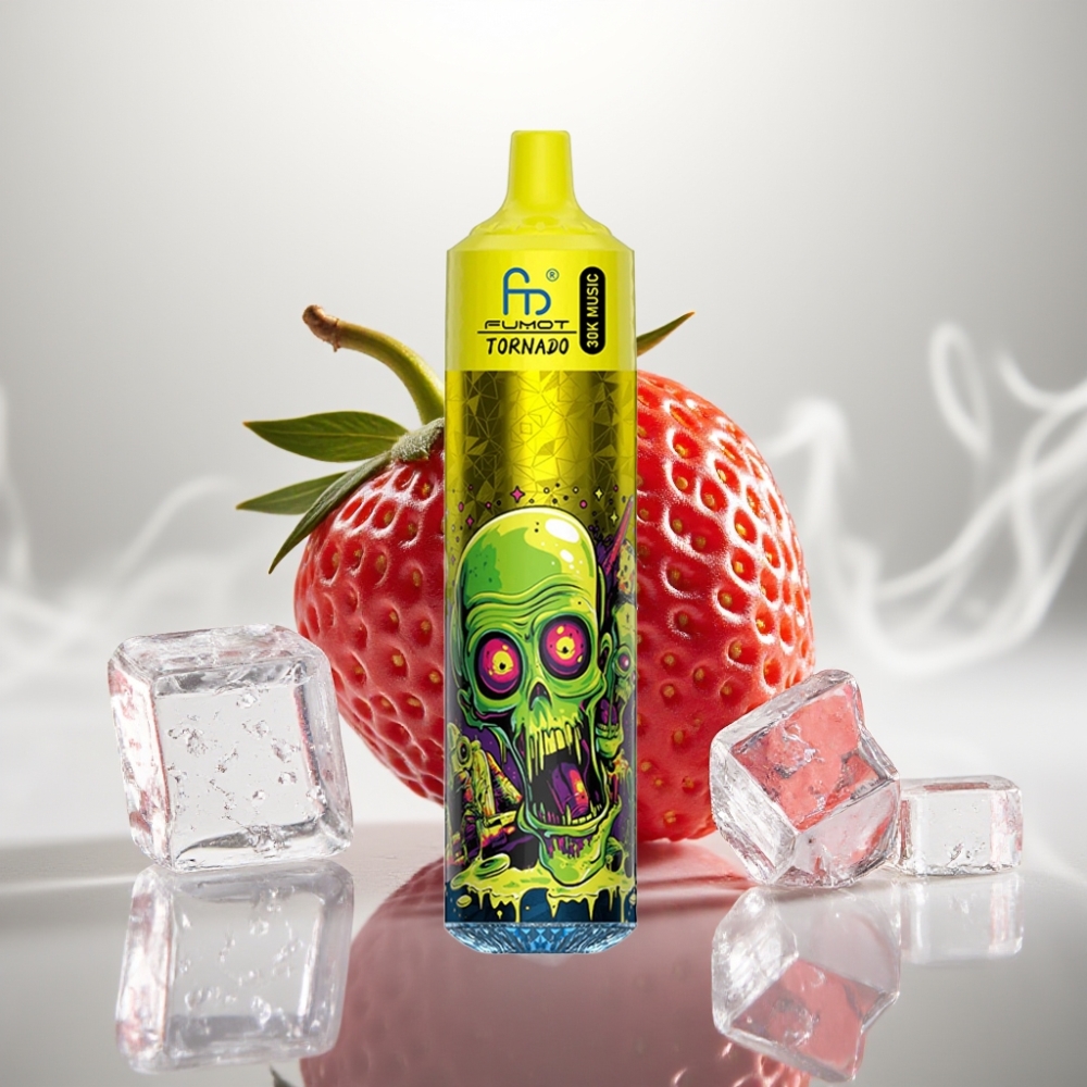 Fumot RandM Tornado 30000 Puffs 30mL 5 Strawberry Ice
