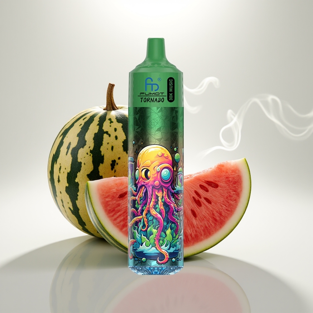 Fumot RandM Tornado 30000 Puffs 30mL 5 Watermelon Cantaloupe
