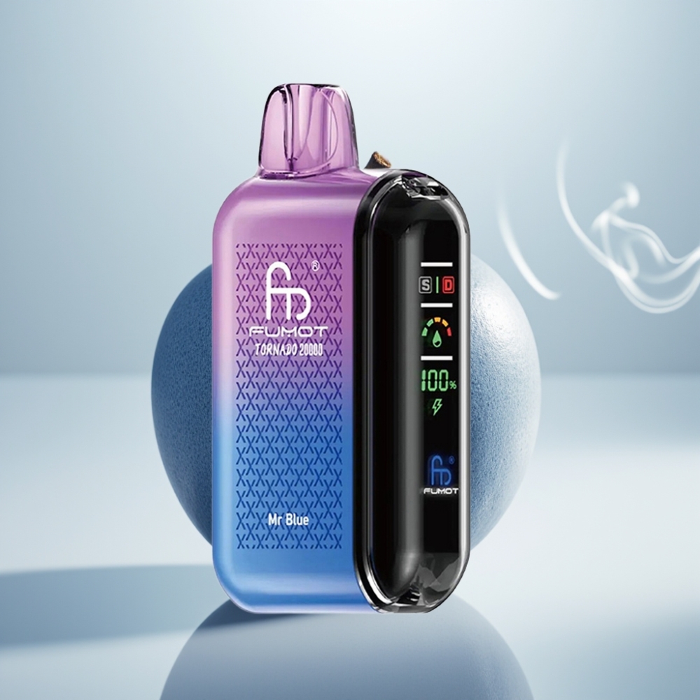 Fumot Tornado 20000 Puffs Dual Mesh 20ml Mr Blue