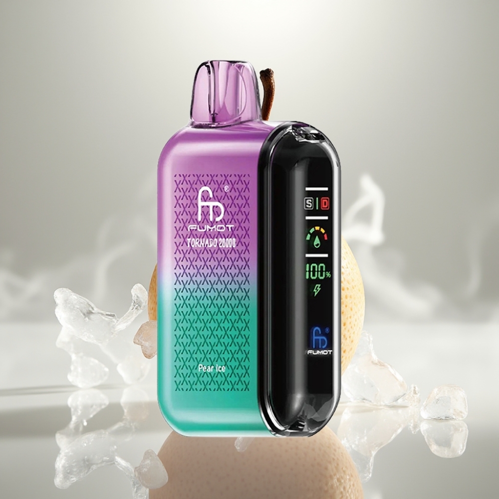 Fumot Tornado 20000 Puffs Dual Mesh 20ml Pear Ice