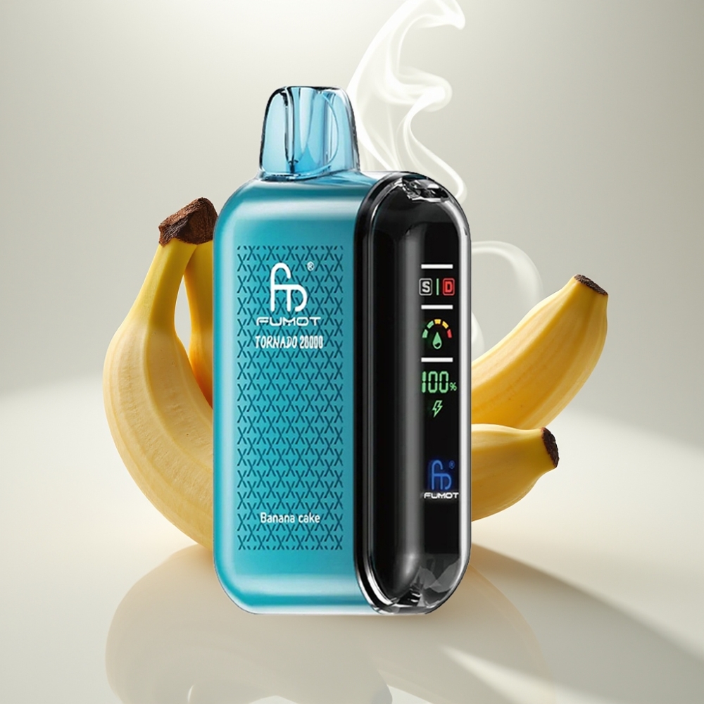 Fumot Tornado 20000 Puffs Dual Mesh Banana Cake