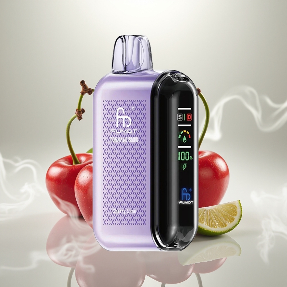 Fumot Tornado 20000 Puffs Dual Mesh Cherry Lime