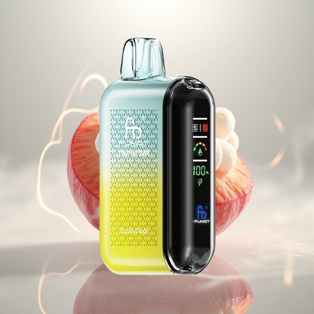 Fumot Tornado 20000 Puffs Dual Mesh Cotton Candy