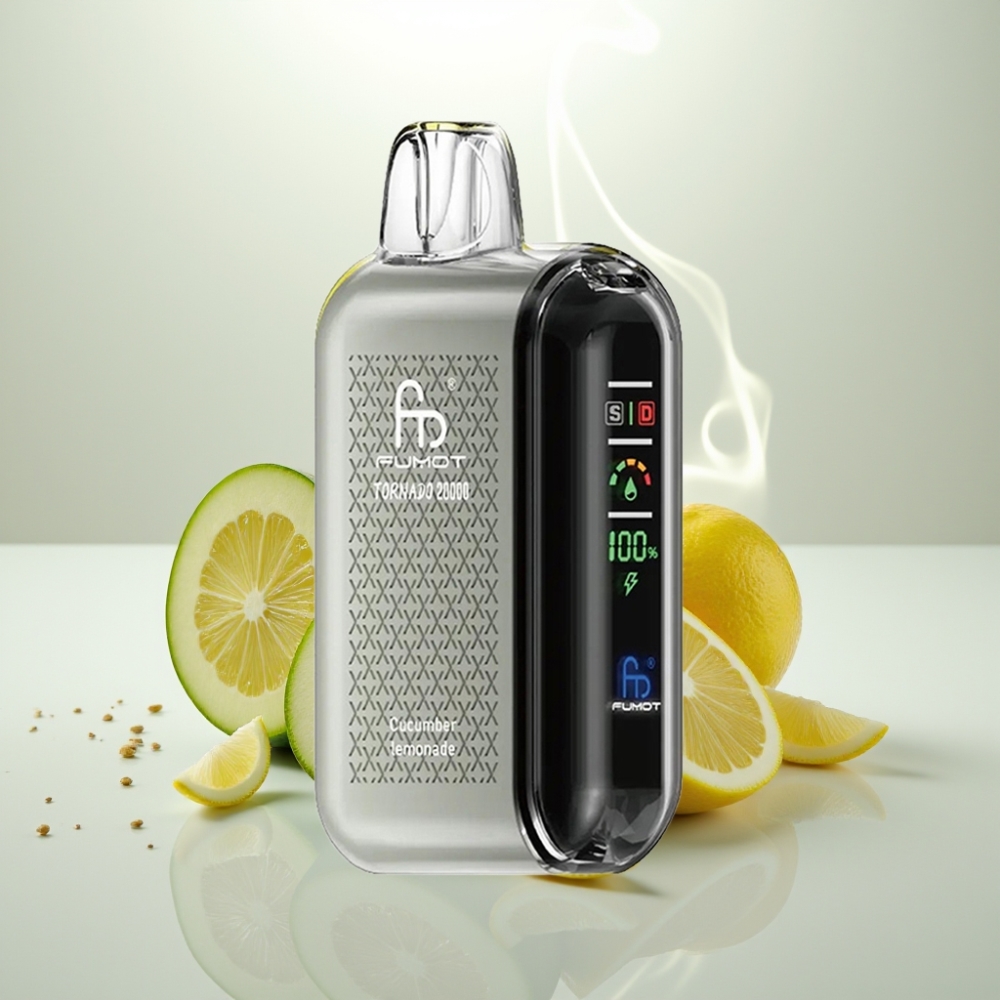Fumot Tornado 20000 Puffs Dual Mesh Cucumber Lemonade