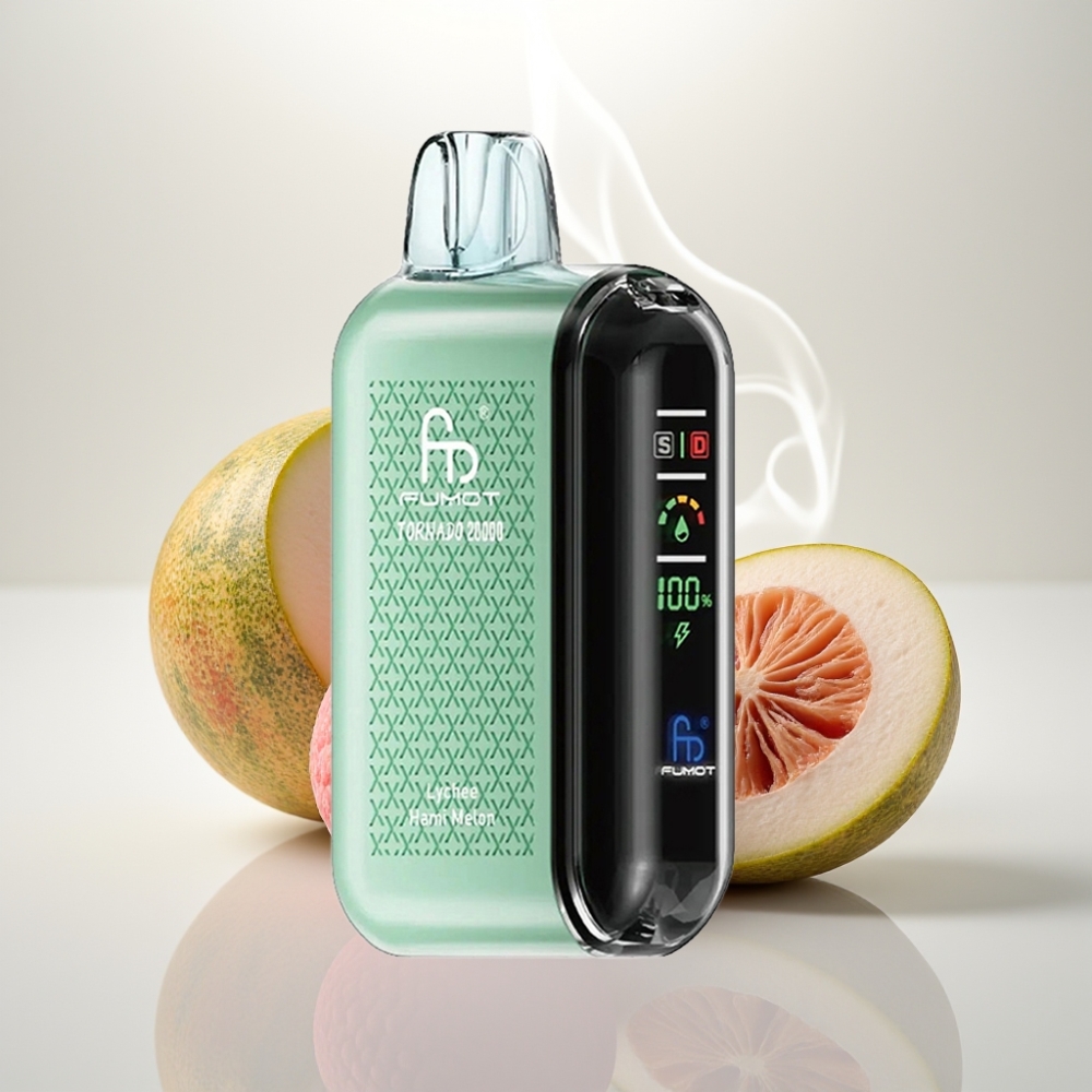 Fumot Tornado 20000 Puffs Dual Mesh Lychee Hami Melon