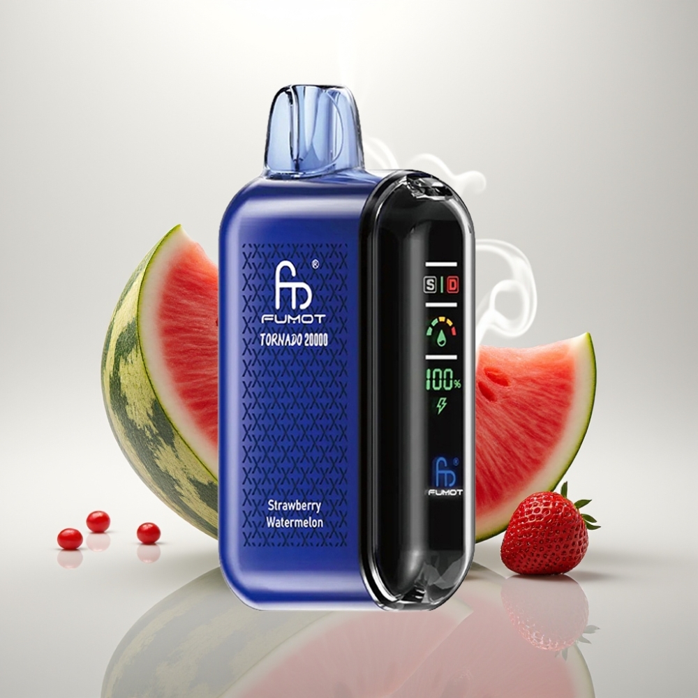 Fumot Tornado 20000 Puffs Dual Mesh Strawberry Watermelon