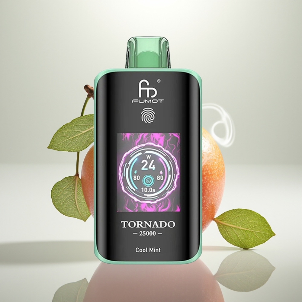 Fumot Tornado 25000 Puffs HD Screen Cool Mint