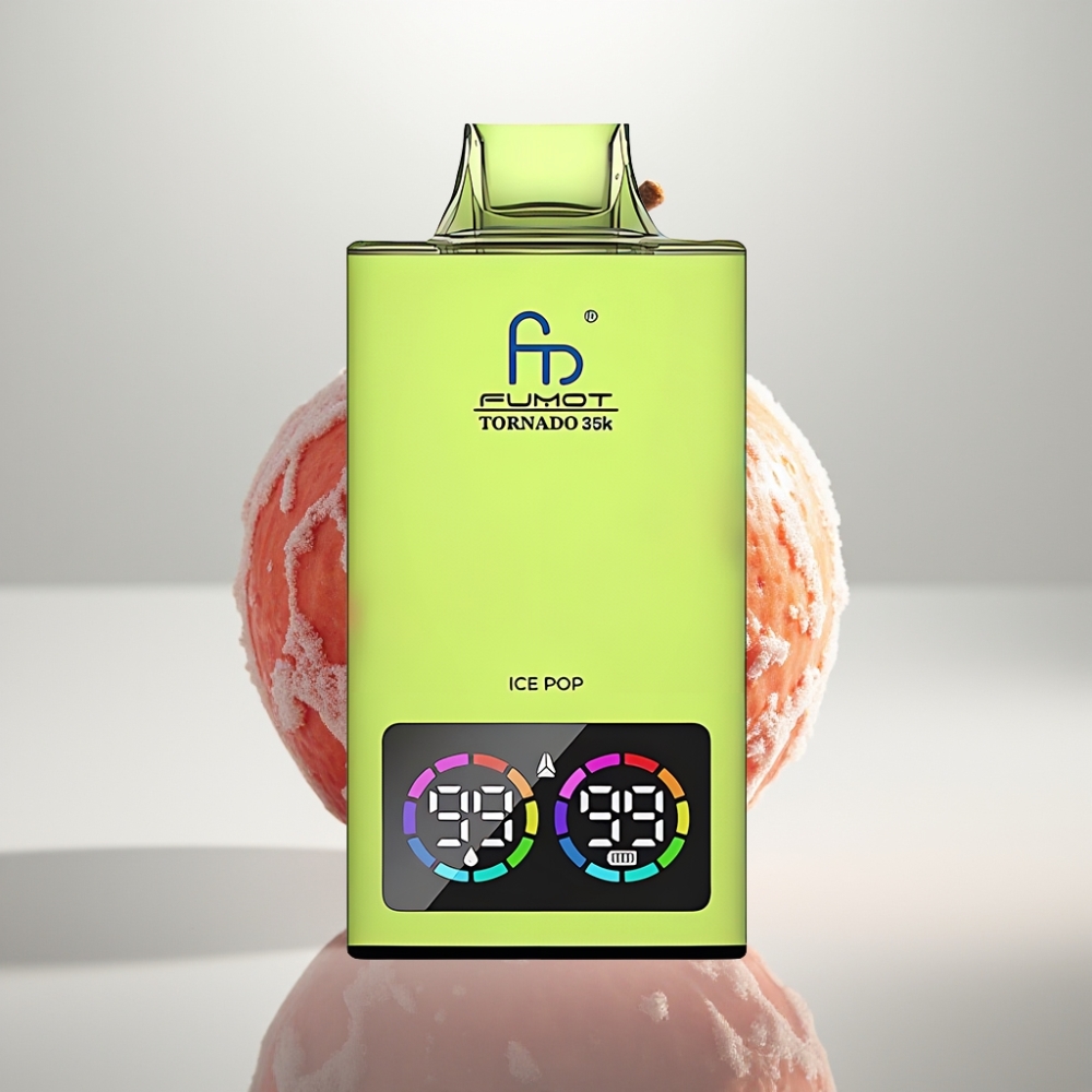 Fumot Tornado 35000 Dual Mesh RGB Ice Pop Disposable Vape