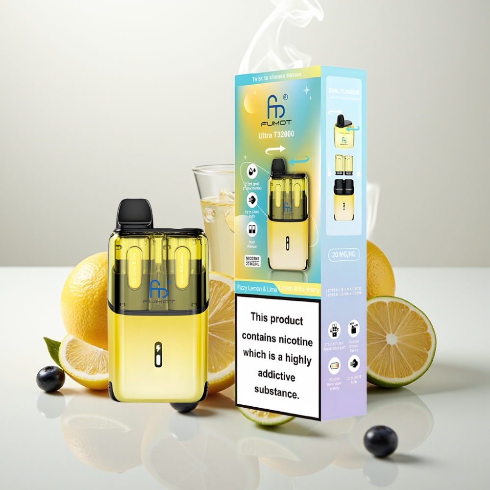 Fumot Ultra T32000 24ml 800mAh Mesh Fizzy Lemon  Lime - Lemon  Blueberry