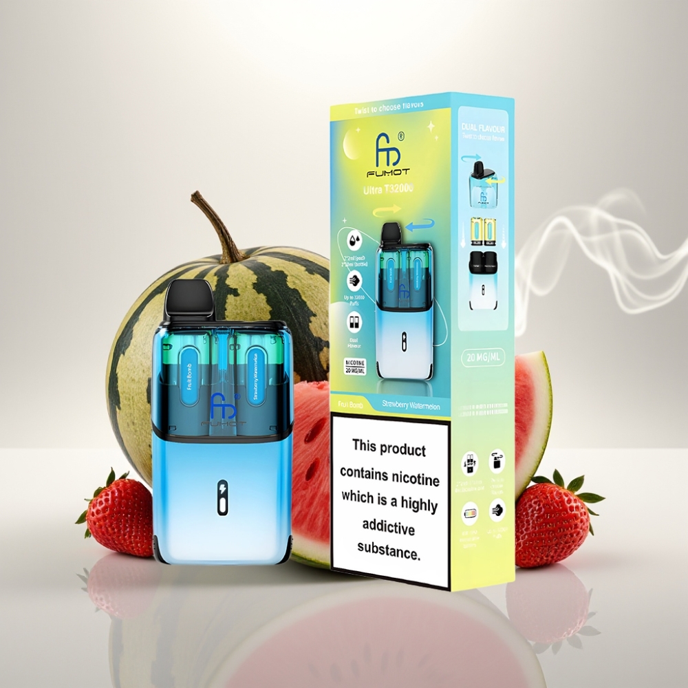 Fumot Ultra T32000 24ml Mesh Strawberry Watermelon Disposable Vape