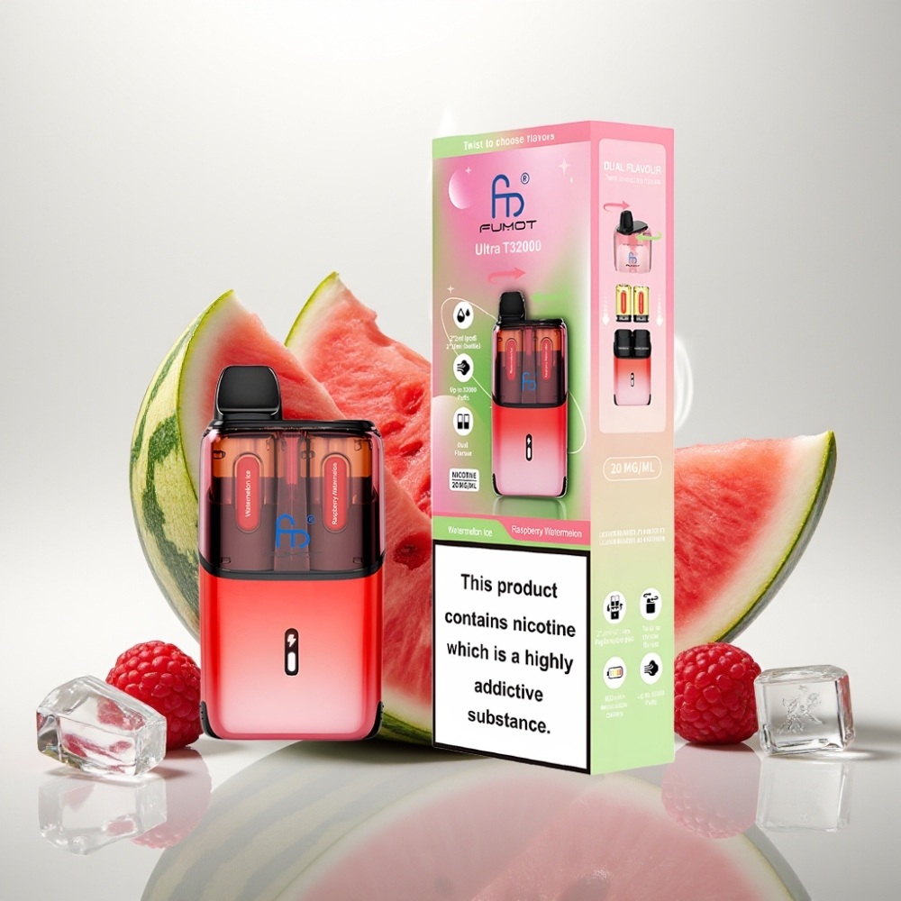 Fumot Ultra T32000 800mAh 24ml Watermelon Ice - Raspberry Watermelon