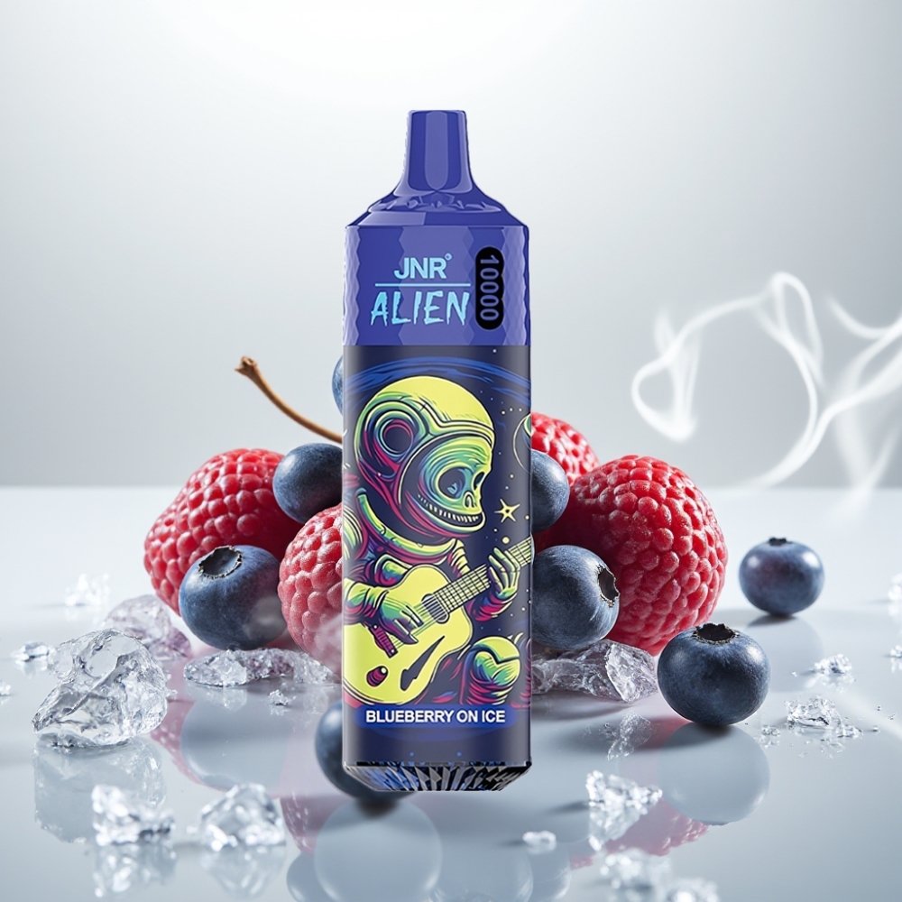JNR Alien 10000 Puffs 850mAh Mesh Blueberry On Ice