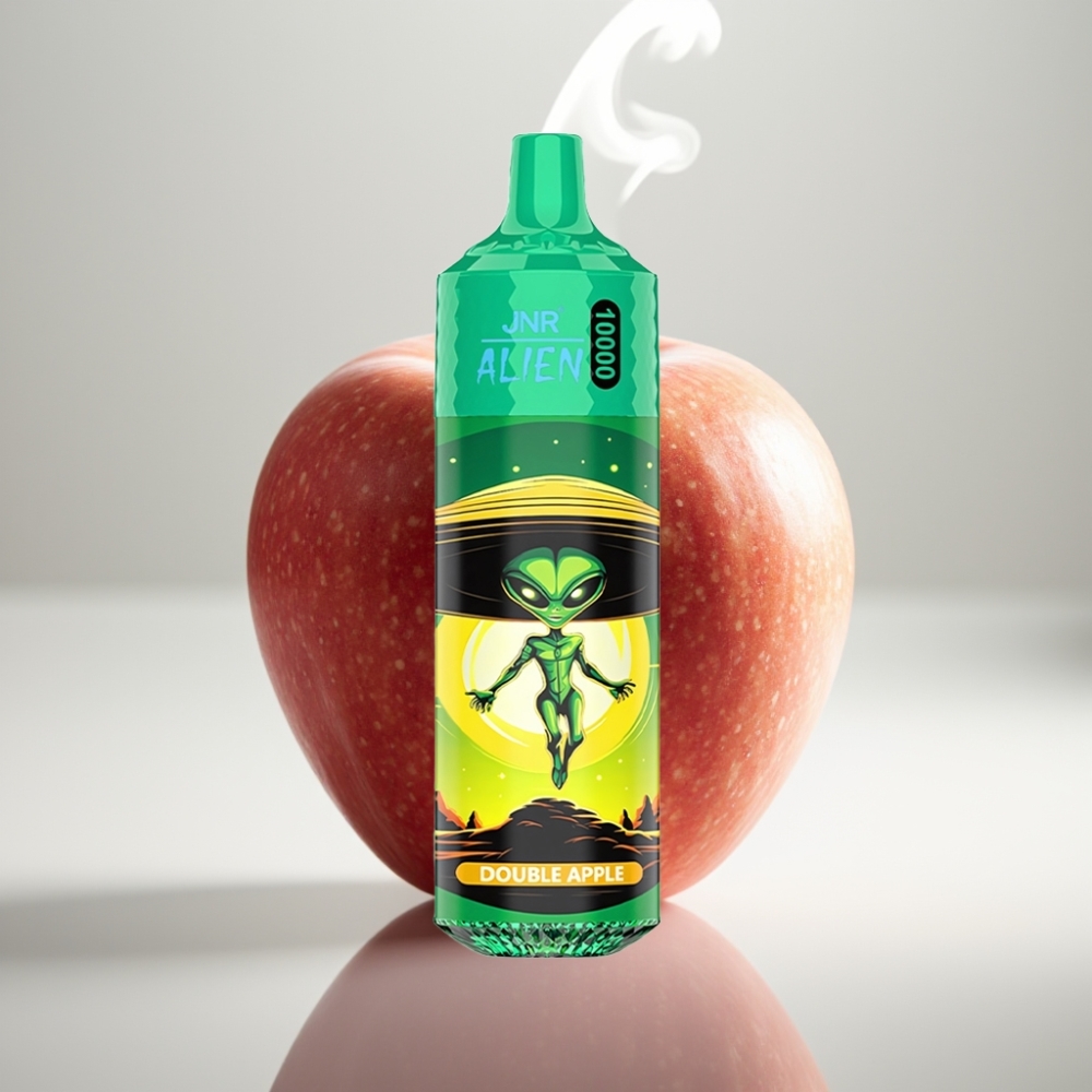 JNR Alien 10000 Puffs 850mAh RGB Double Apple