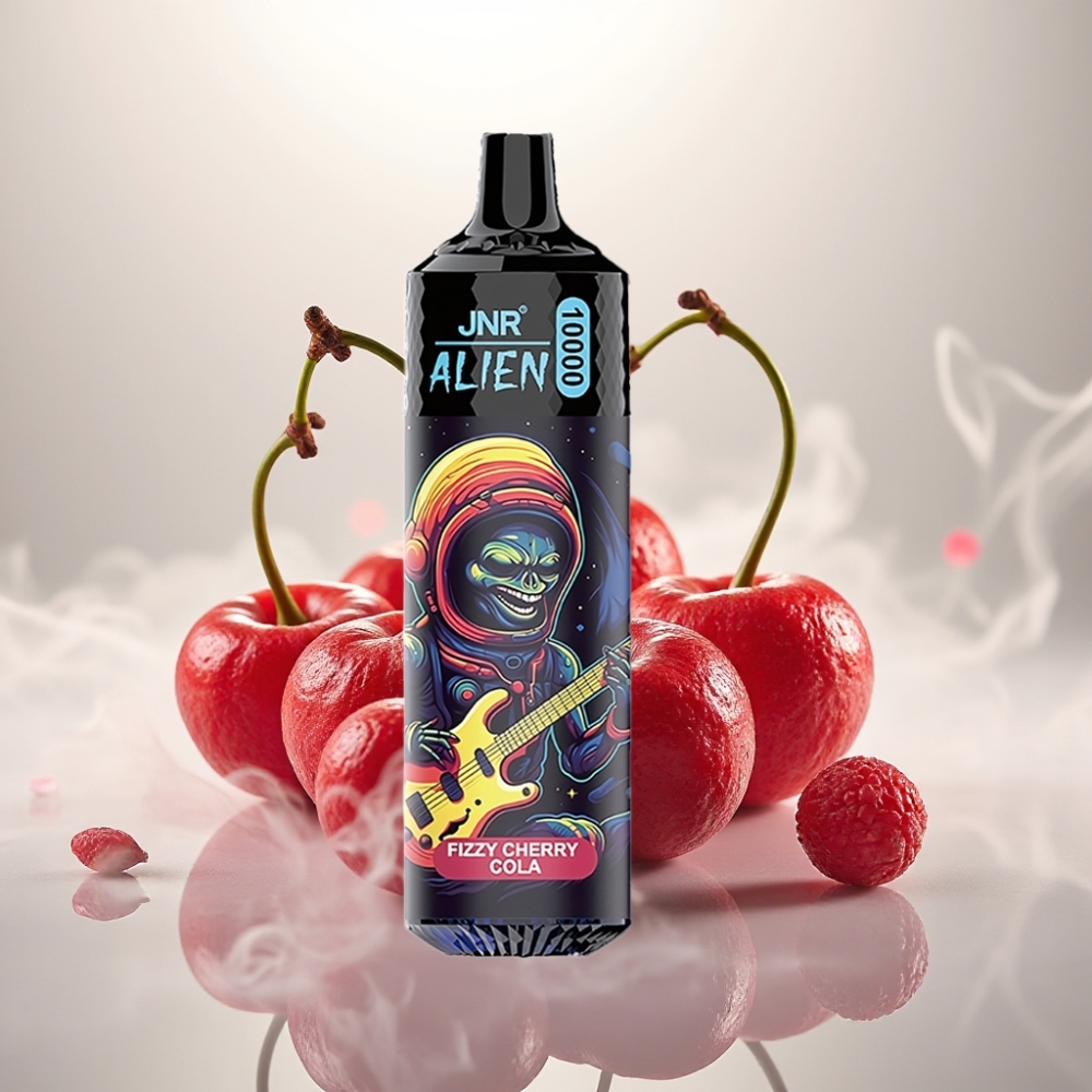 JNR Alien 10000 Puffs 850mAh RGB Fizzy Cherry Cola