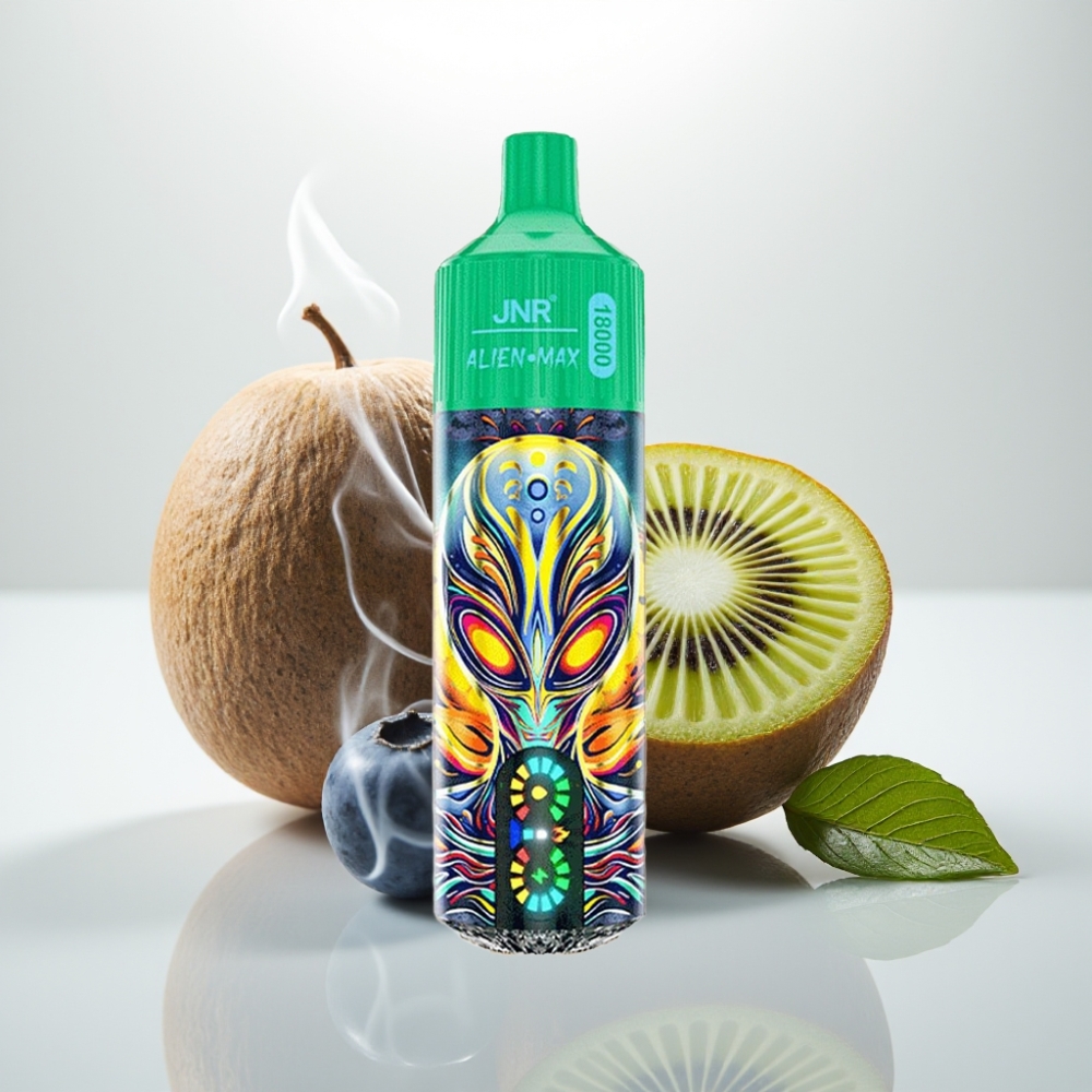 JNR Alien Max 18000 Puffs Dual Mesh 28ml Blueberry Kiwi