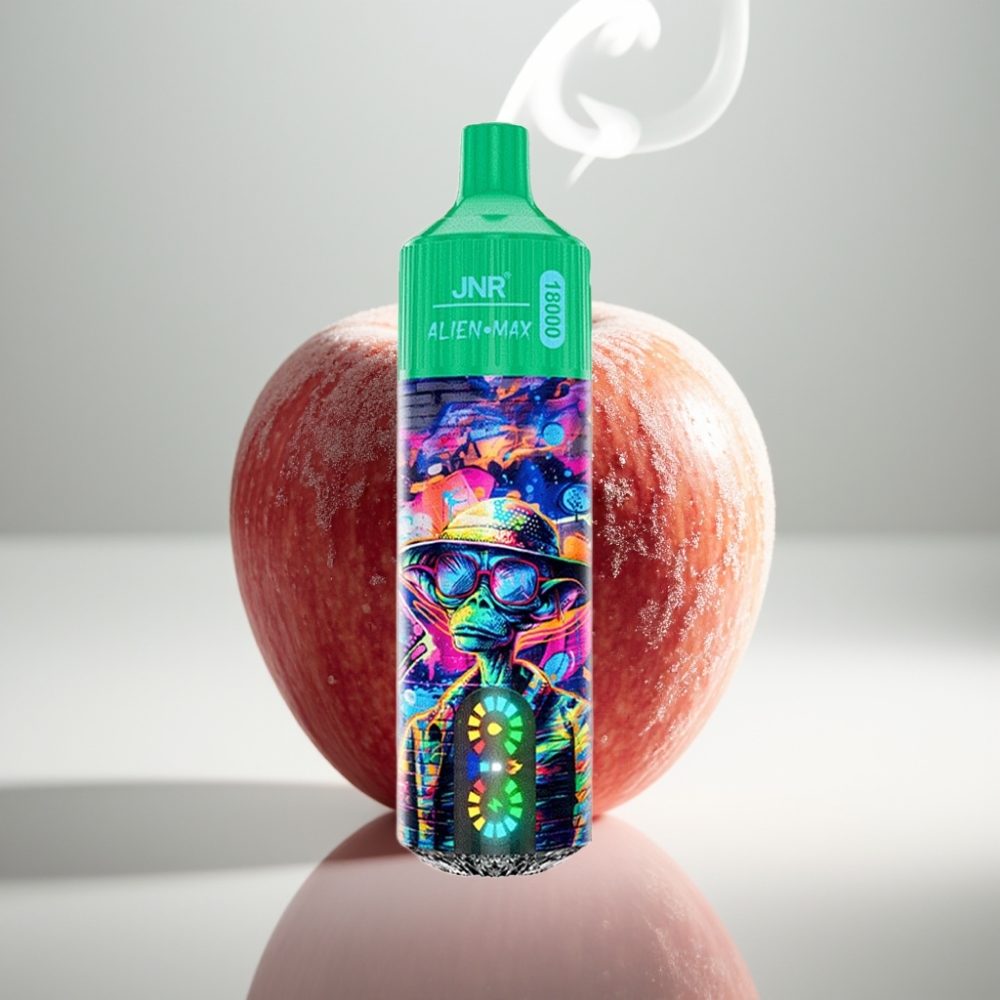 JNR Alien Max 18000 Puffs Dual Mesh LED Frozen Apple