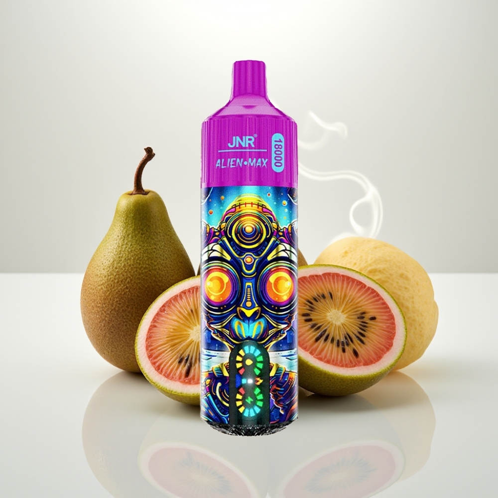 JNR Alien Max 18000 Puffs Dual Mesh LED Kiwi Passion Fruit Guava
