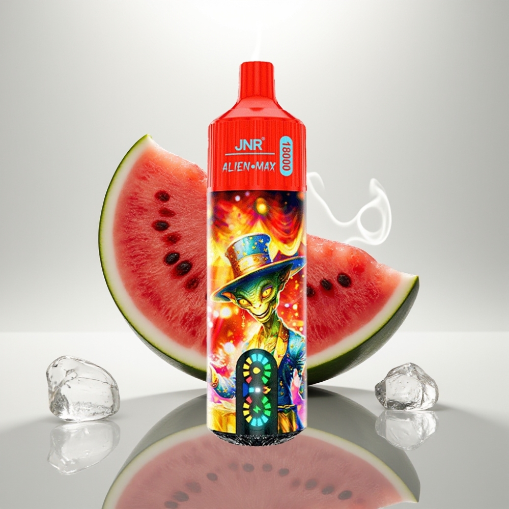 JNR Alien Max 18000 Puffs Dual Mesh LED Watermelon Ice