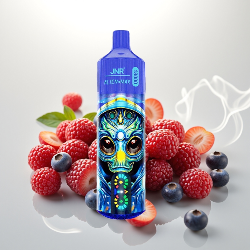 JNR Alien Max 18000 Puffs Dual Mesh Mixed Berries Disposable Vape