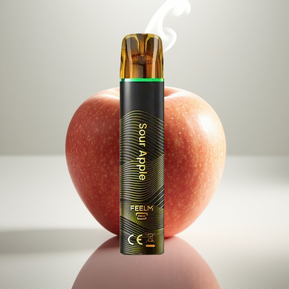 JNR BlackGolden 800 Puffs 2ml Sour Apple Disposable Vape