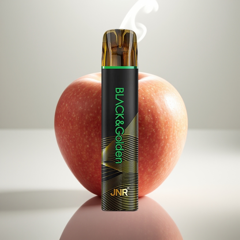 JNR BlackGolden 800 Puffs 2ml Sour Apple Disposable Vape