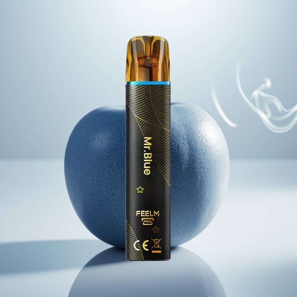 JNR BlackGolden 800 Puffs 2ml TPD Mr Blue Disposable Vape