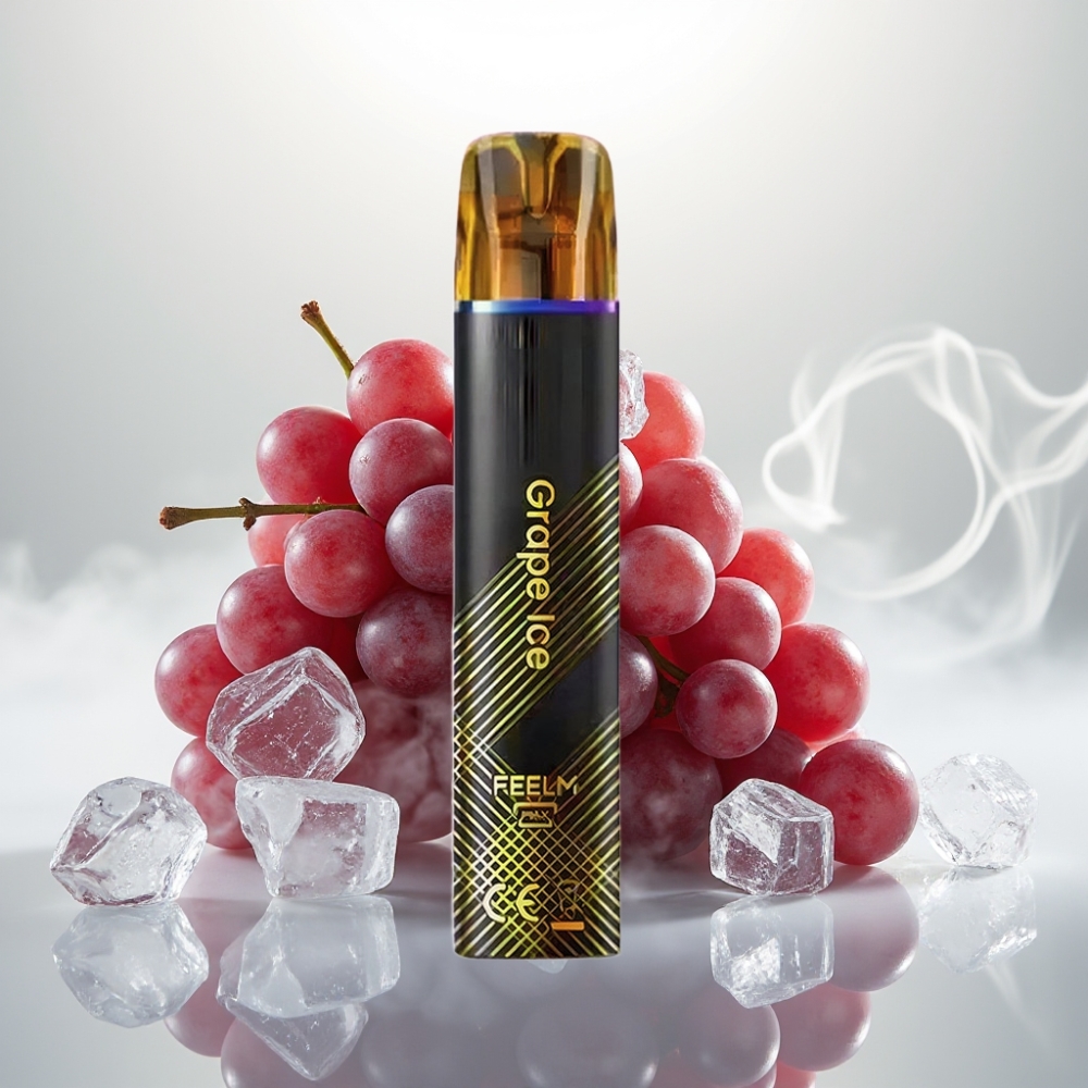 JNR BlackGolden 800 Puffs 550mAh Grape Ice Disposable Vape