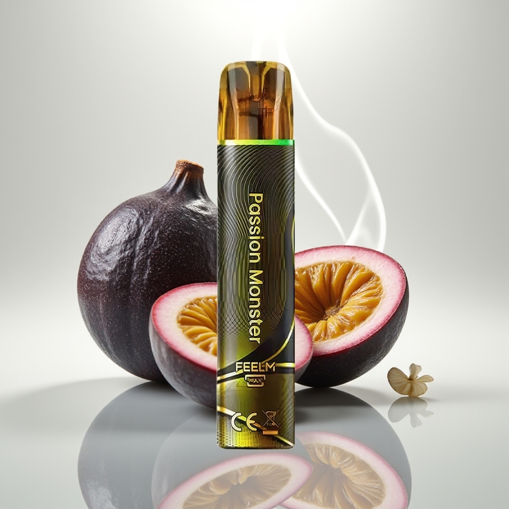 JNR BlackGolden 800 Puffs 550mAh Passion Monster Disposable Vape