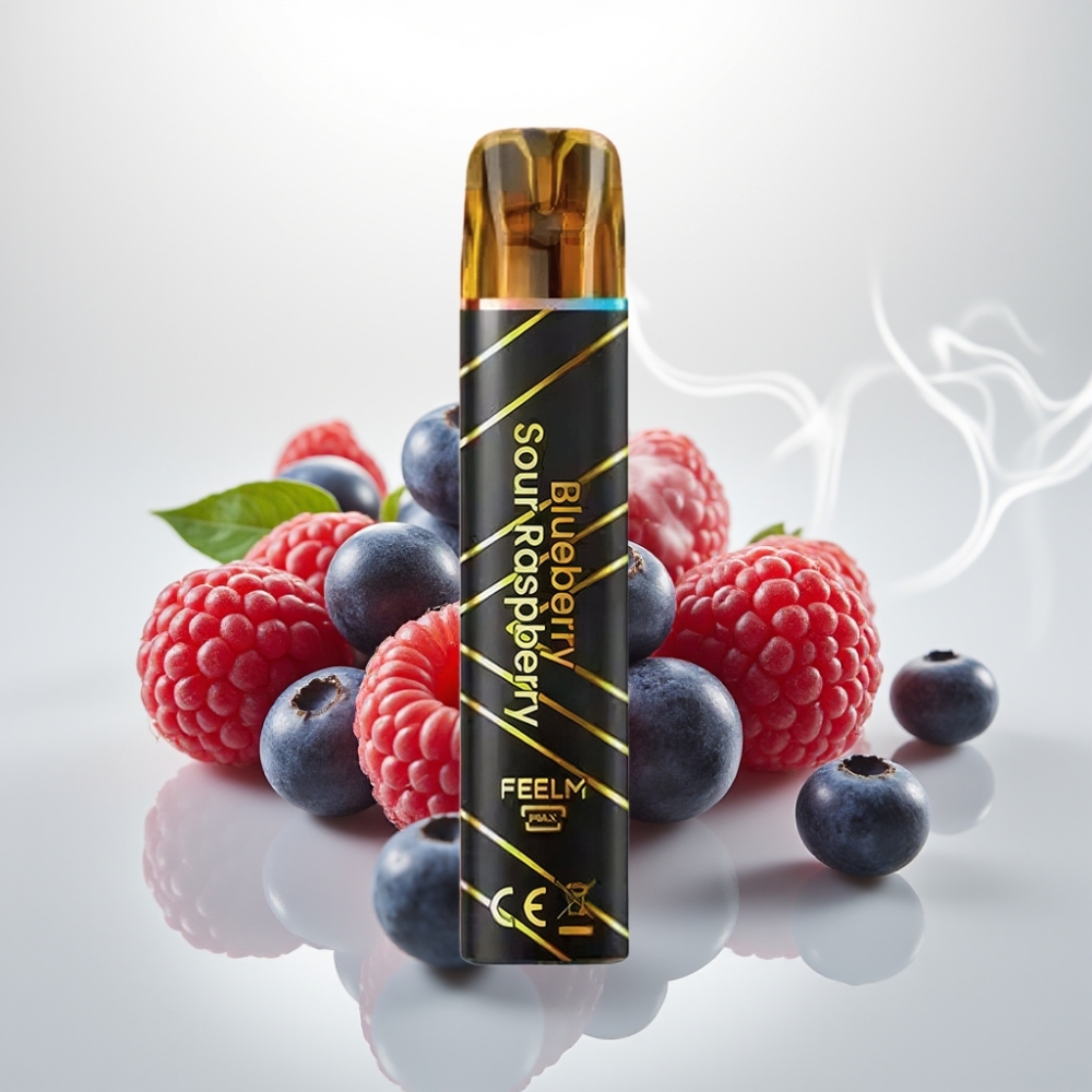 JNR BlackGolden 800 Puffs TPD Blueberry Sour Raspberry Disposable Vape