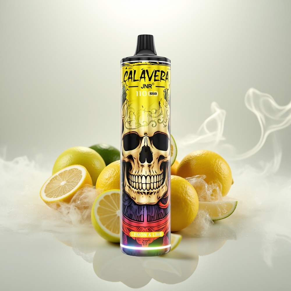 JNR Calavera 11000 Puffs 21ml Lemon  Lime Disposable Vape