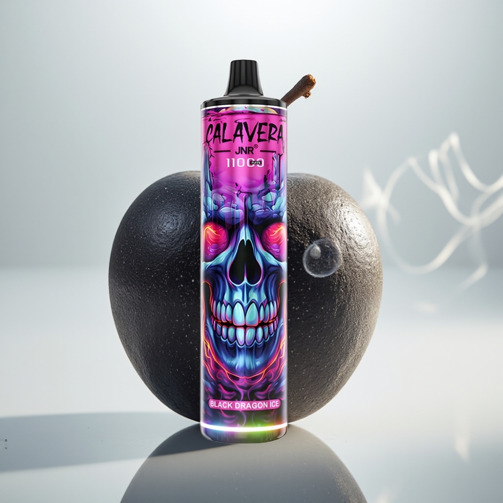 JNR Calavera 11000 Puffs 21ml Mesh Black Dragon Ice