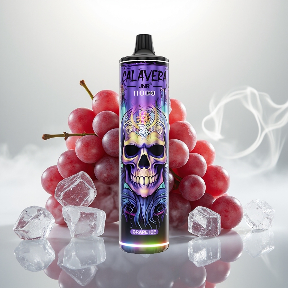 JNR Calavera 11000 Puffs 21ml Mesh Grape Ice