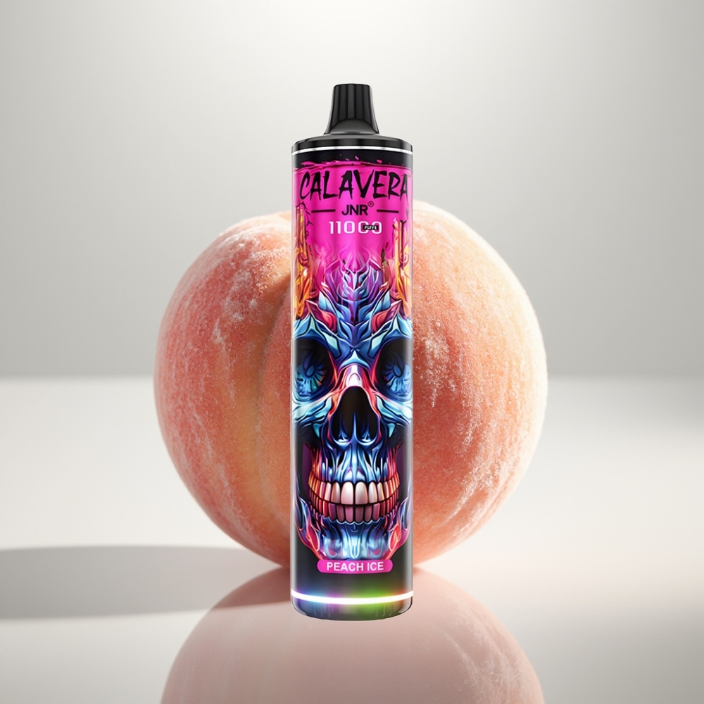 JNR Calavera 11000 Puffs 21ml Peach Ice Disposable Vape