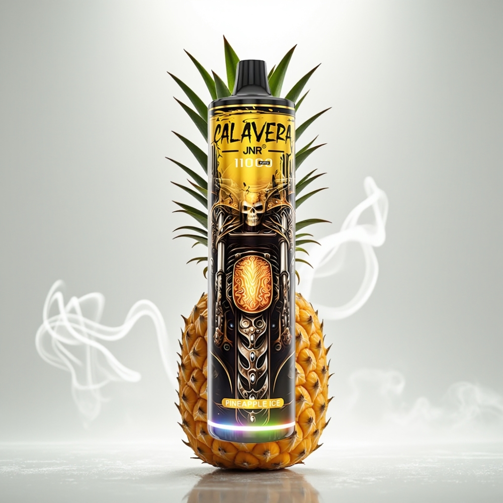 JNR Calavera 11000 Puffs Mesh Coil Pineapple Ice Disposable Vape