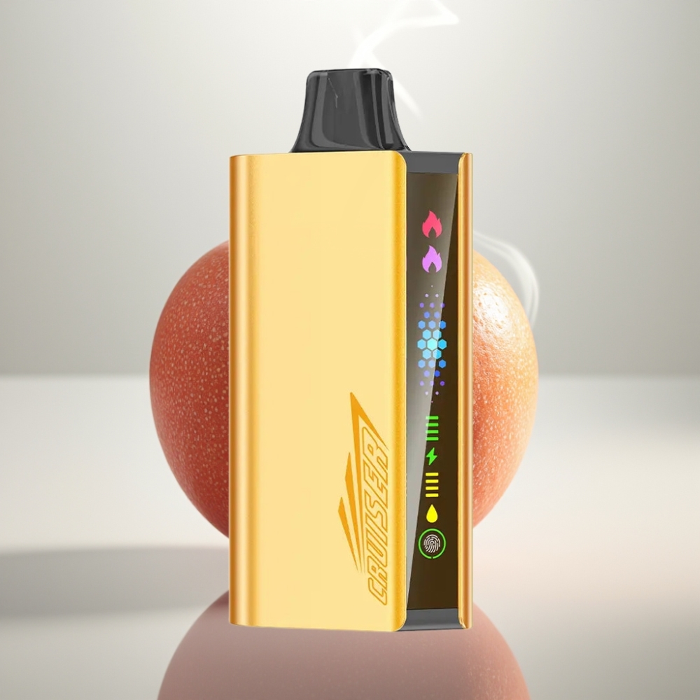 JNR Cruiser 12000 Puffs No-Charge Disposable Vape with Animation Screen  Dual Modes Cool Fanta