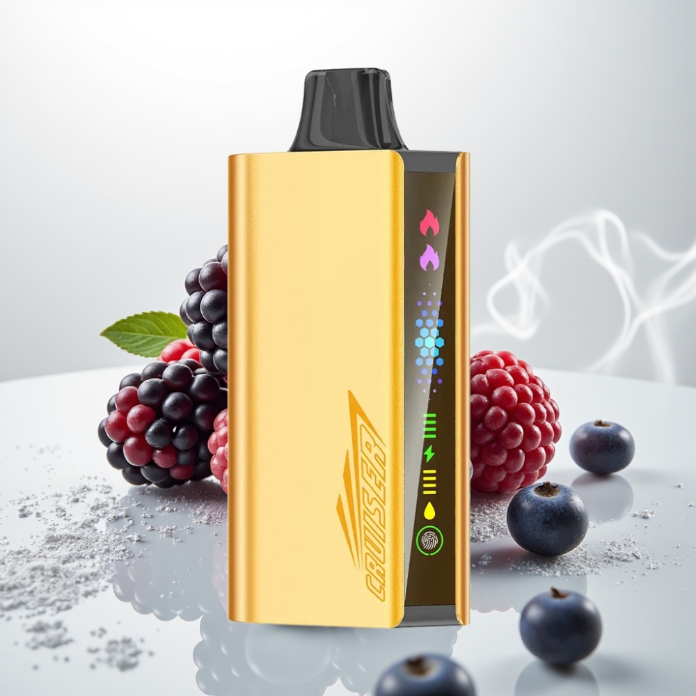 JNR Cruiser 12000 Puffs No-Charge Dual Mesh Blackberry Ice