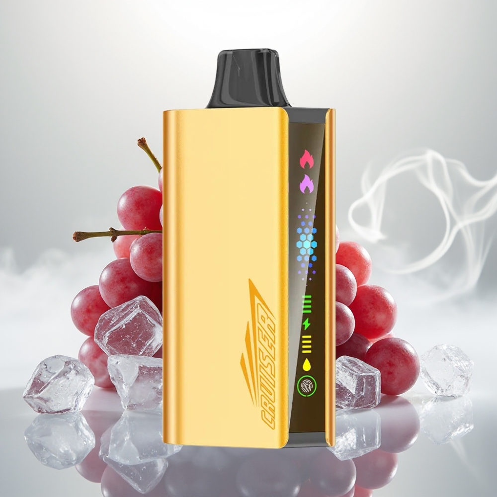 JNR Cruiser 12000 Puffs No-Charge Dual Mesh Grape Ice