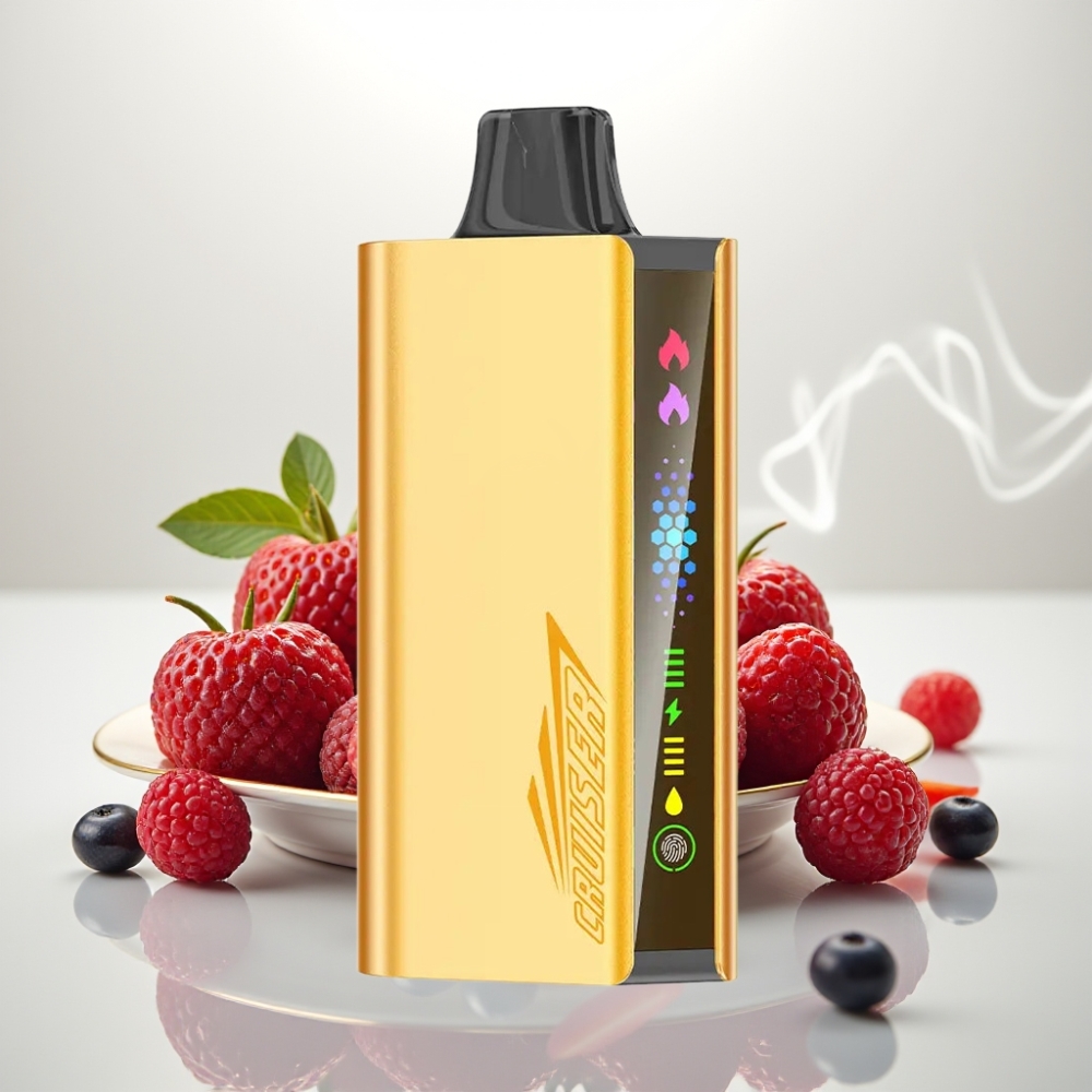 JNR Cruiser 12000 Puffs No-Charge Dual Mesh Mixed Berry