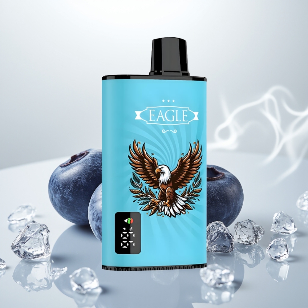 JNR EAGLE Smart 23000 Puffs Digital Screen Adjustable Airflow Blueberry Ice