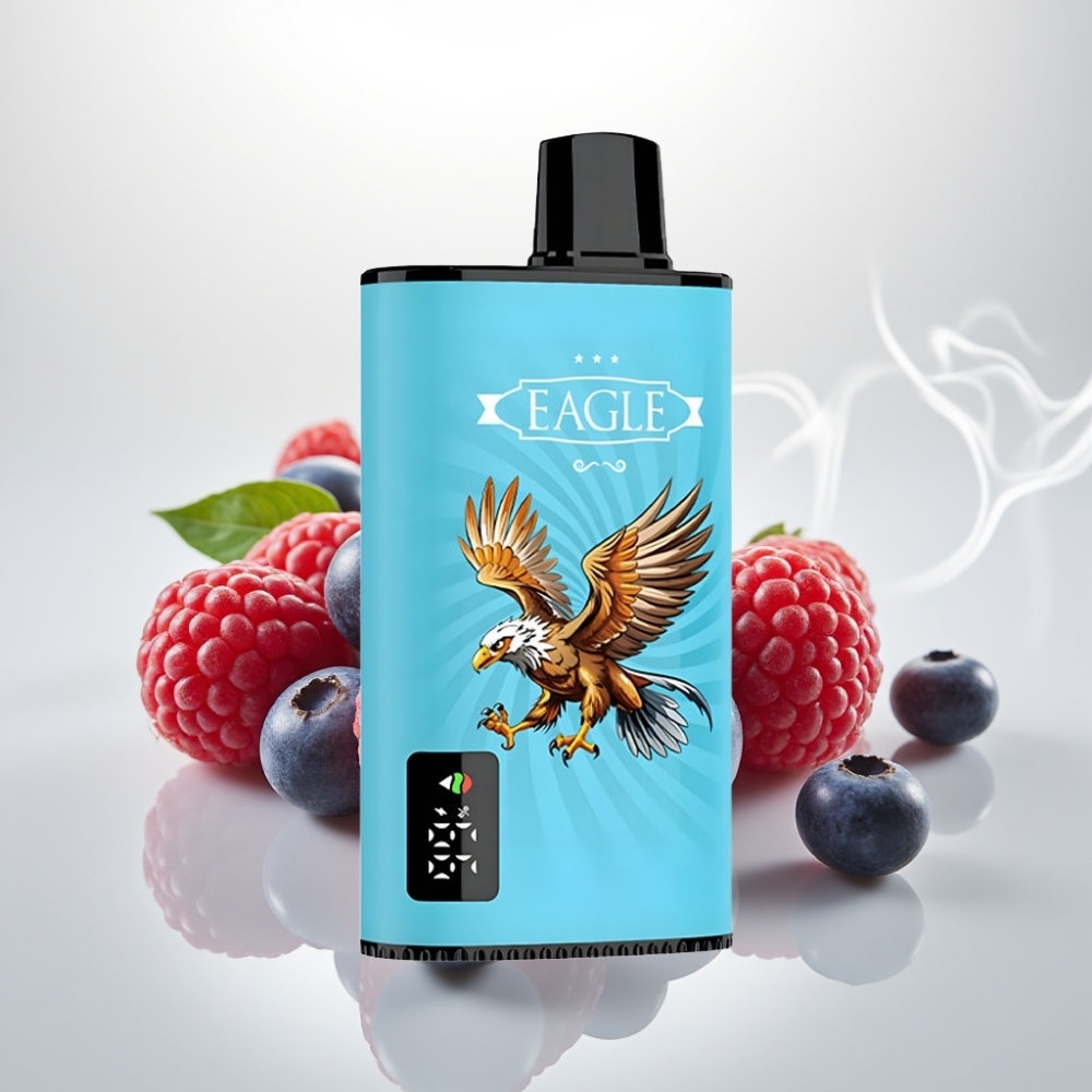 JNR EAGLE Smart 23000 Puffs Digital Screen Adjustable Airflow Blueberry Sour Raspberry