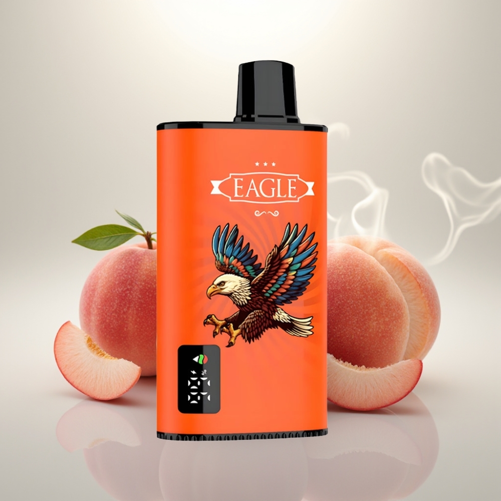 JNR EAGLE Smart 23000 Puffs Digital Screen Adjustable Airflow Juicy Peaches