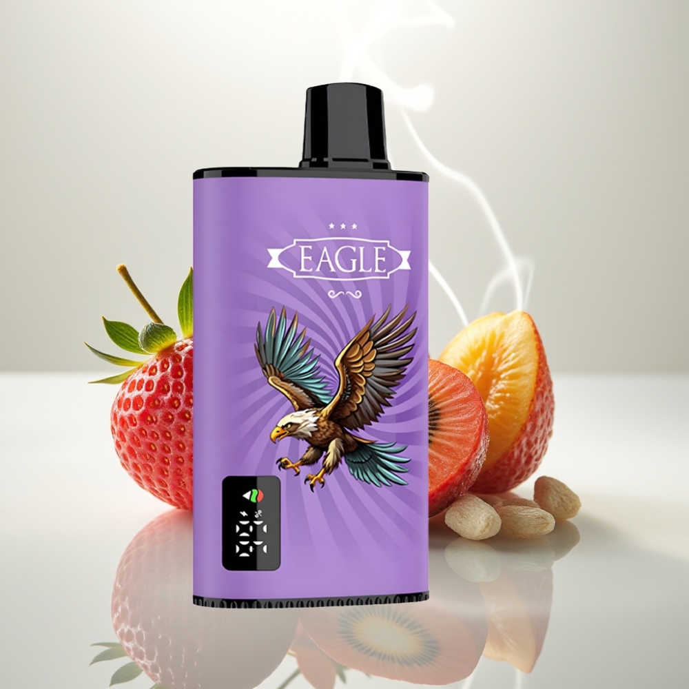 JNR EAGLE Smart 23000 Puffs Mesh Adjustable Airflow Strawberry Kiwi Disposable Vape